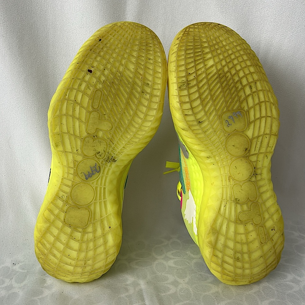 Adidas Men’s Yellow Vol 5 James Harden Boost Basketball Shoes Sneakers **Sz 9** - Picture 6 of 8